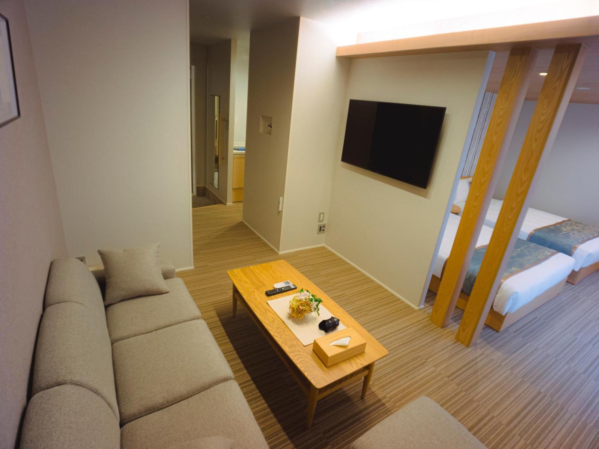 Grand Base Hakata Sumiyoshi Aparthotel Fukuoka  Ruang foto